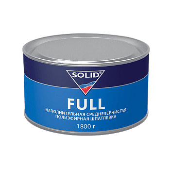 Шпатлевка наполнительная SOLID FULL (1800 гр) среднезернистая